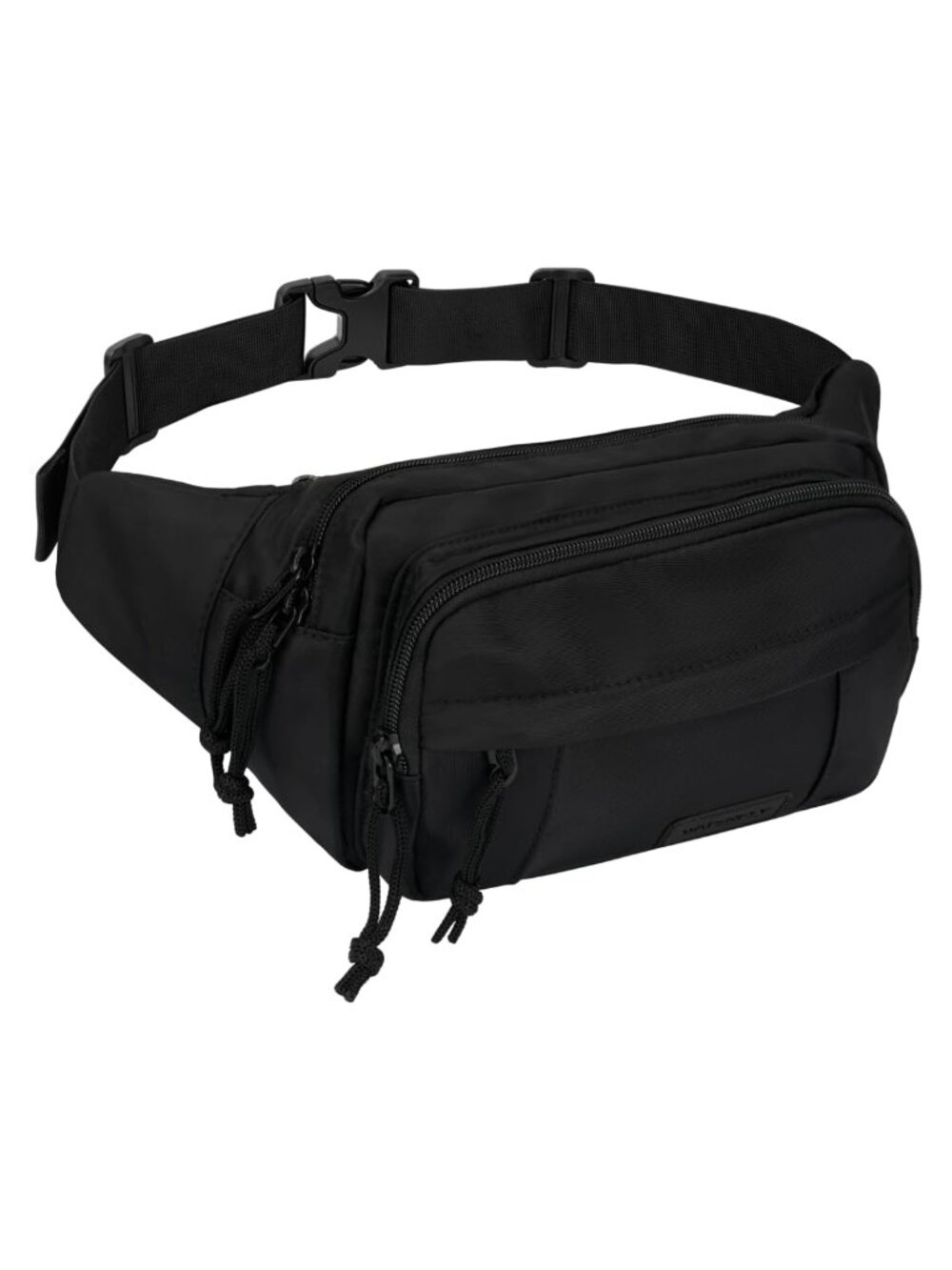 WATERFLY Fanny Pack Waist Bag 2.5L 5 Zipper Pockets Hiking Travel Unisex